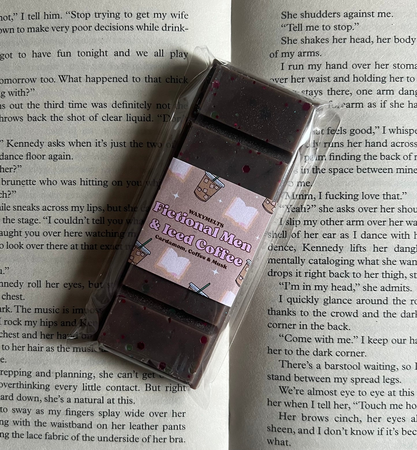 ‘Fictional Men & Iced Coffee’ Snapbars
