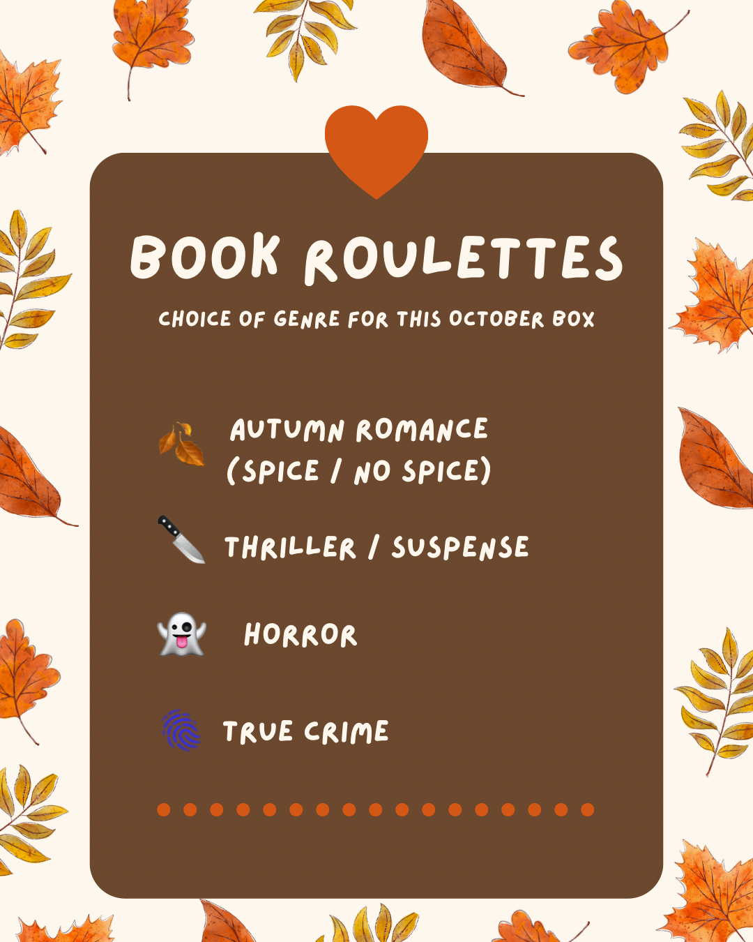 October Bookish Box - Books & Boo’s 🧡👻📖